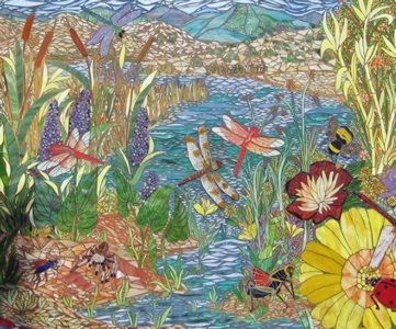 Mosaic artwork by Laura Robbins