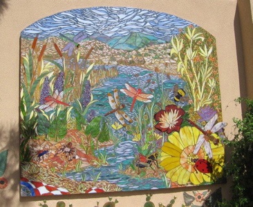 Mosaic artwork by Laura Robbins