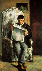 Portrait of the Artist's Father by Paul Cezanne