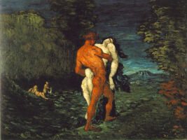 The Abduction by Paul Cezanne