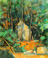 Cistern at Chateau Noire by Paul Cezanne