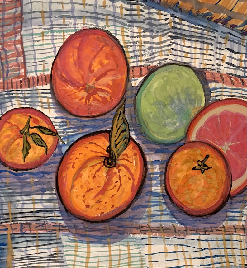 Painting by Elaine Brown Folgar