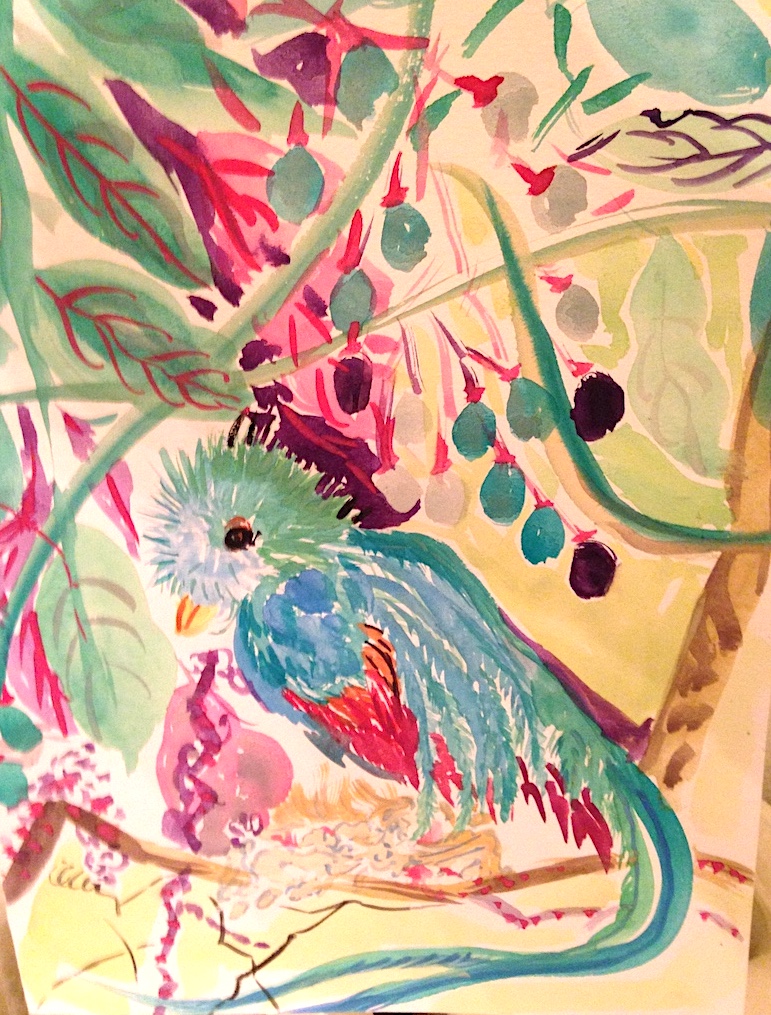 Painting by Elaine Brown Folgar