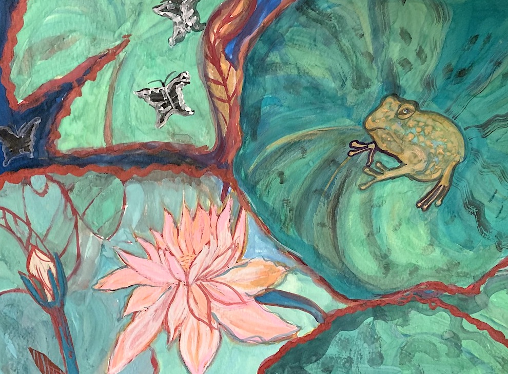 Painting by Elaine Brown Folgar