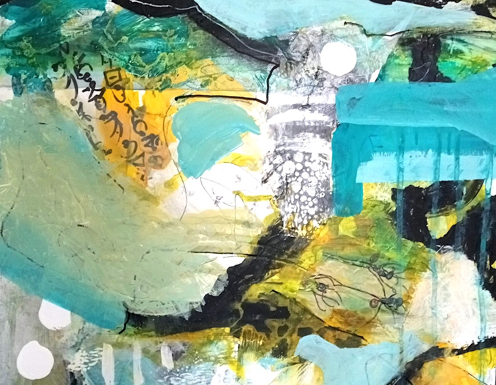 Painting by Bev Jackson